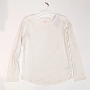 Girls Pre Teen Cat & Jack Long Sleeve Tshirt w/Glitter Specs